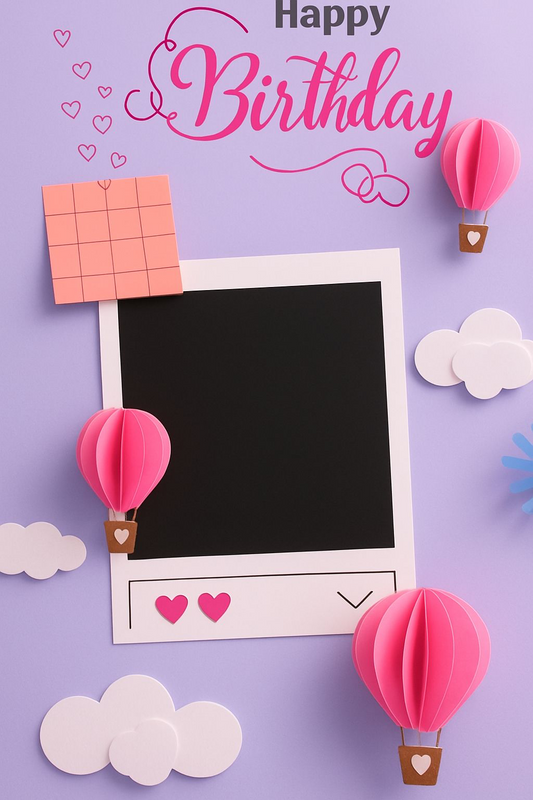 Happy Birthday (PNG) - Digital Download