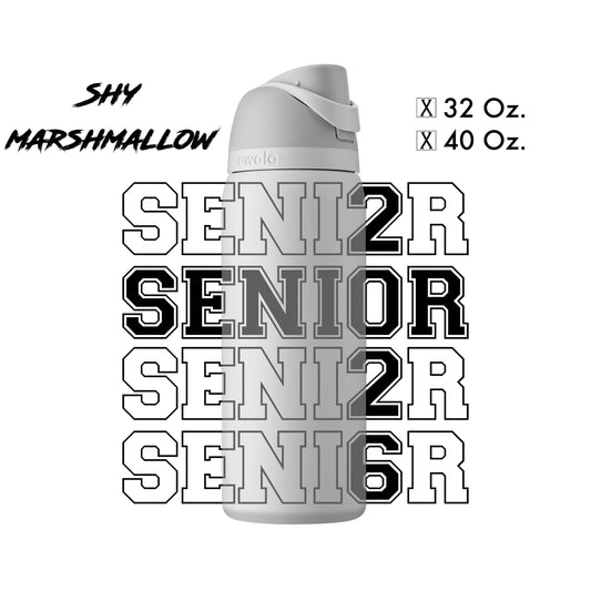 Laser-Engraved Senior/2026 - Water Bottle
