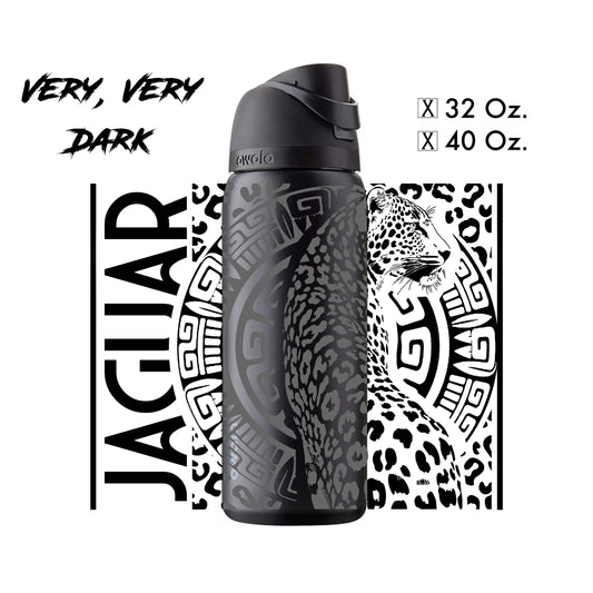 Custom Jaguar Design - Water Bottle